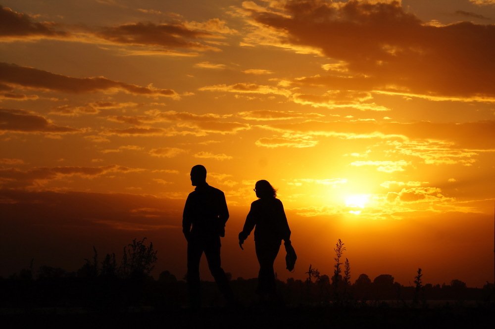 Вместе сквозь пожар заката