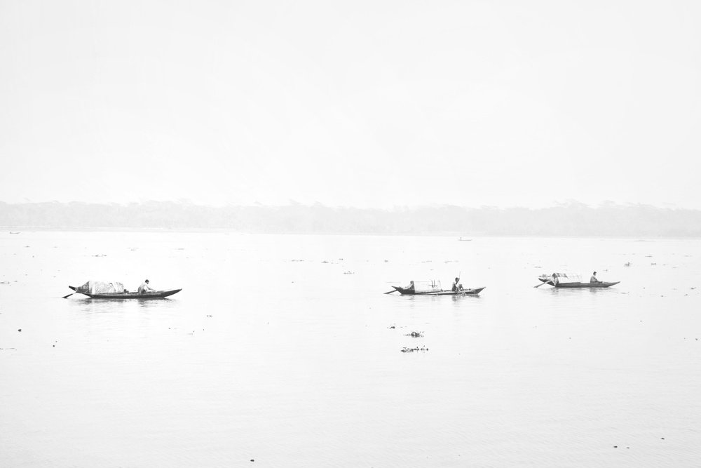 Fishing in the river