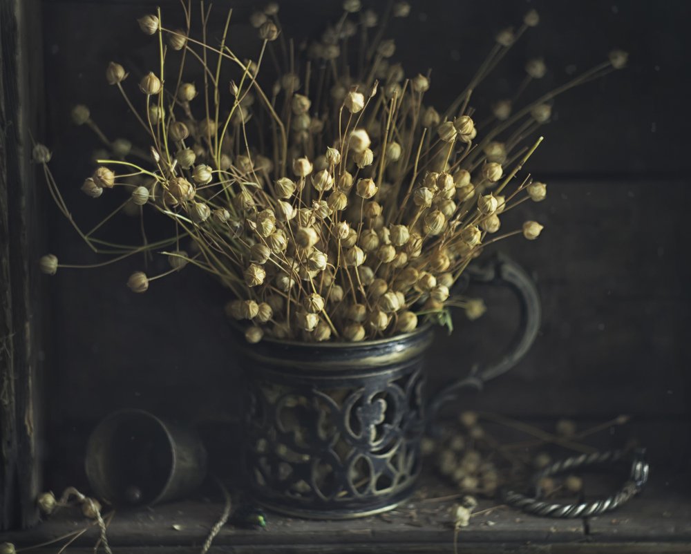 Семена льна...