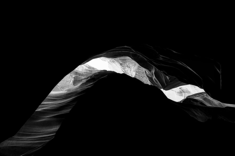 Walking through the caves