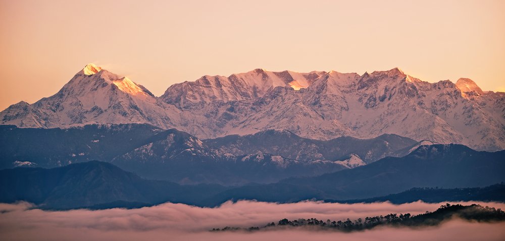 Trishul in Kumaon range of Himalayas