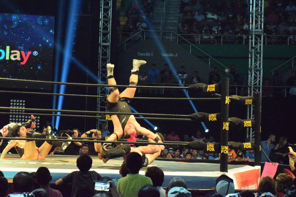 La arena estaba de bote en bote