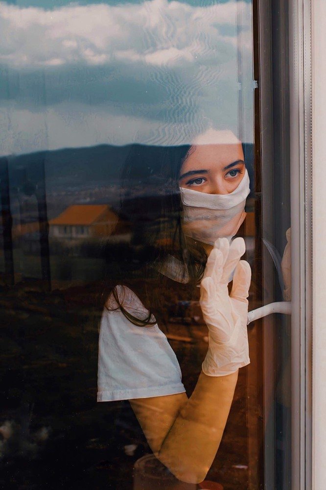 The girl in the window