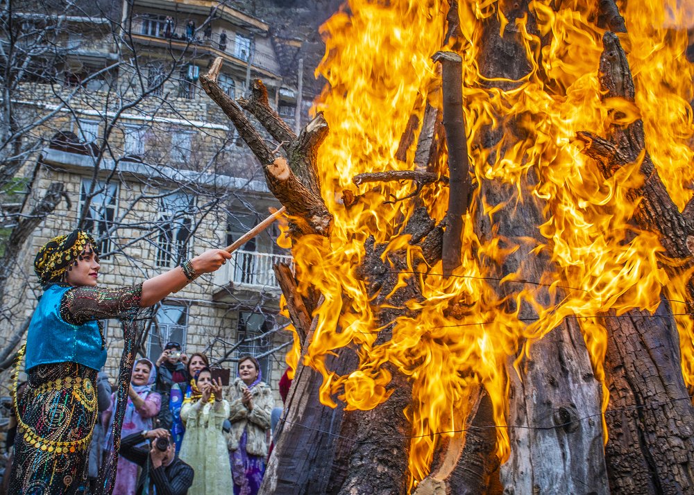 Kurdistan new year celebration