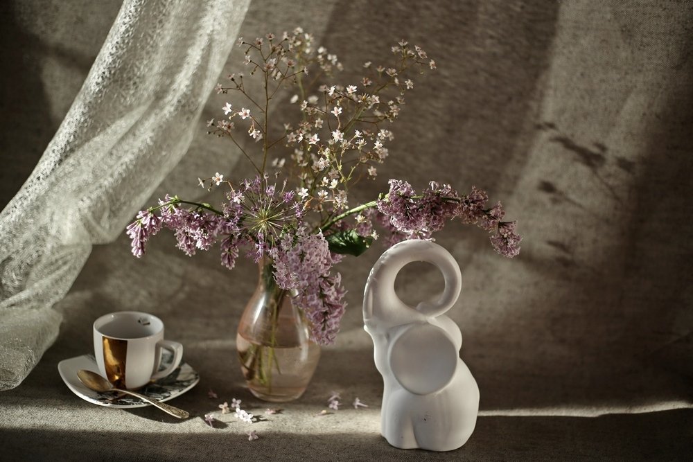 Чаепитие со слоном.