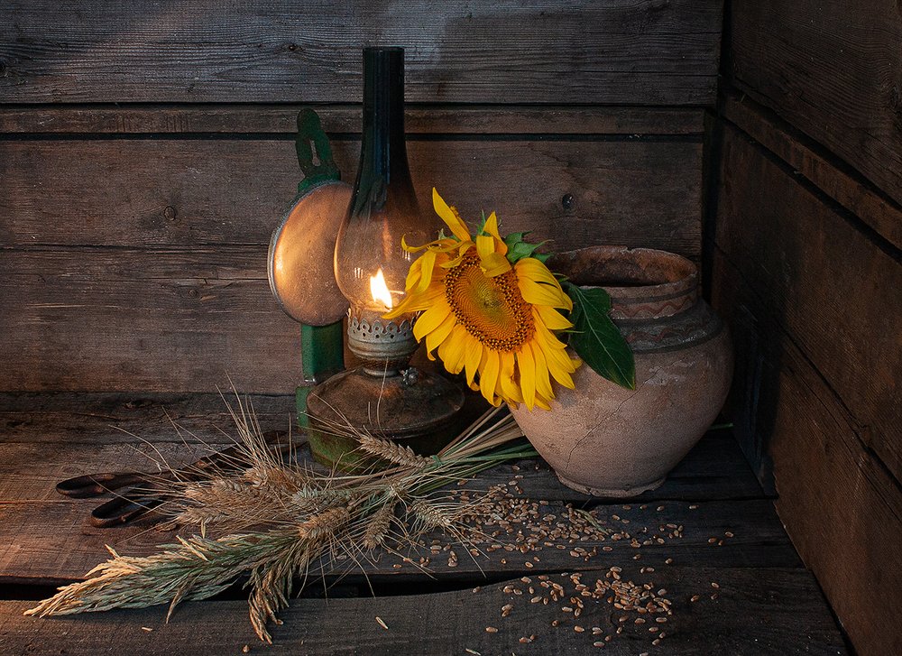 В укромном уголочке..