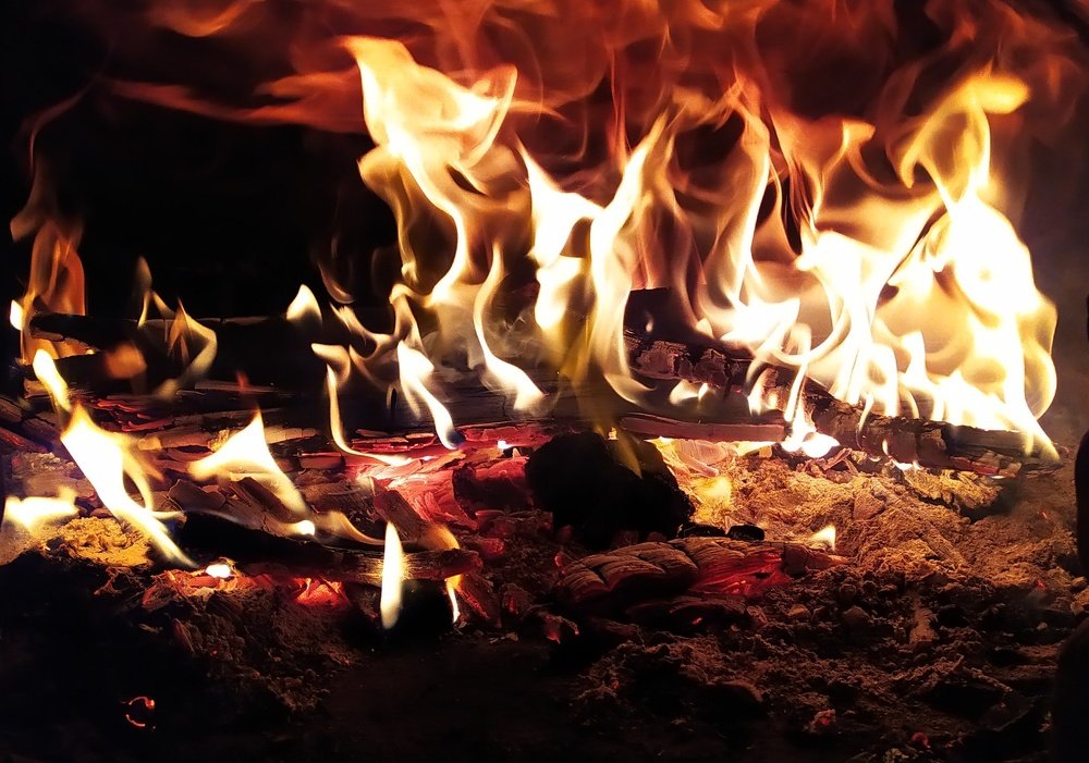Просто огонь дарящий тепло.