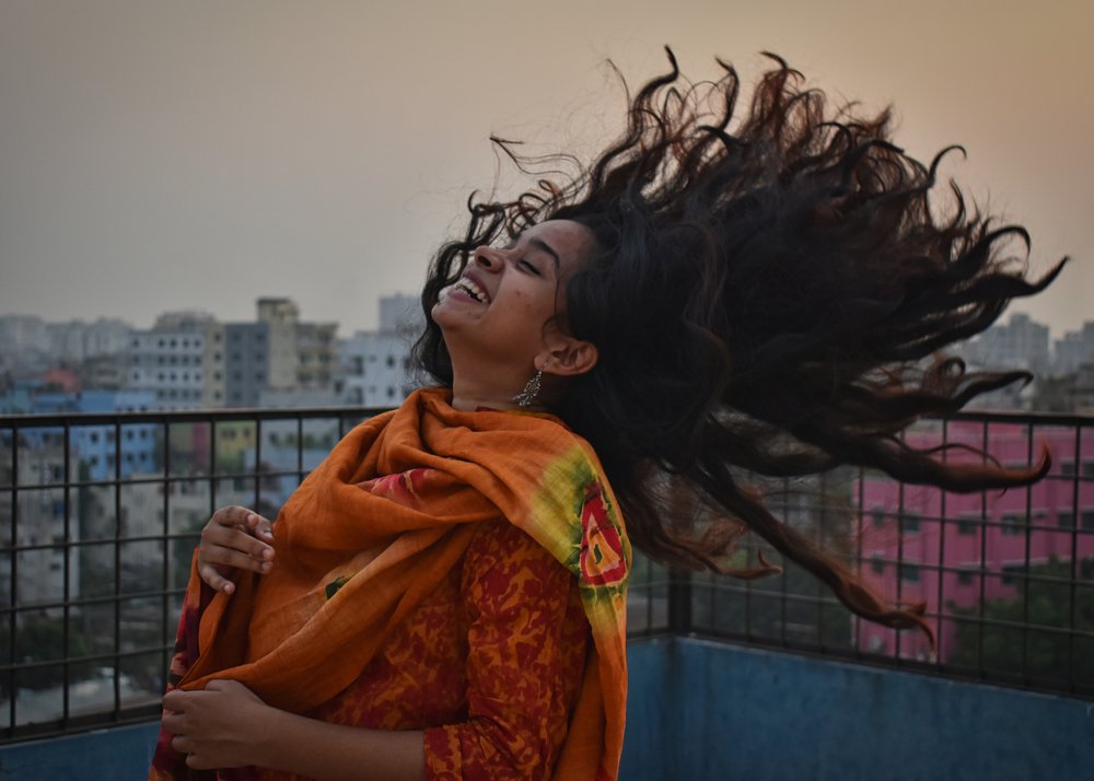 Love the way you laugh.