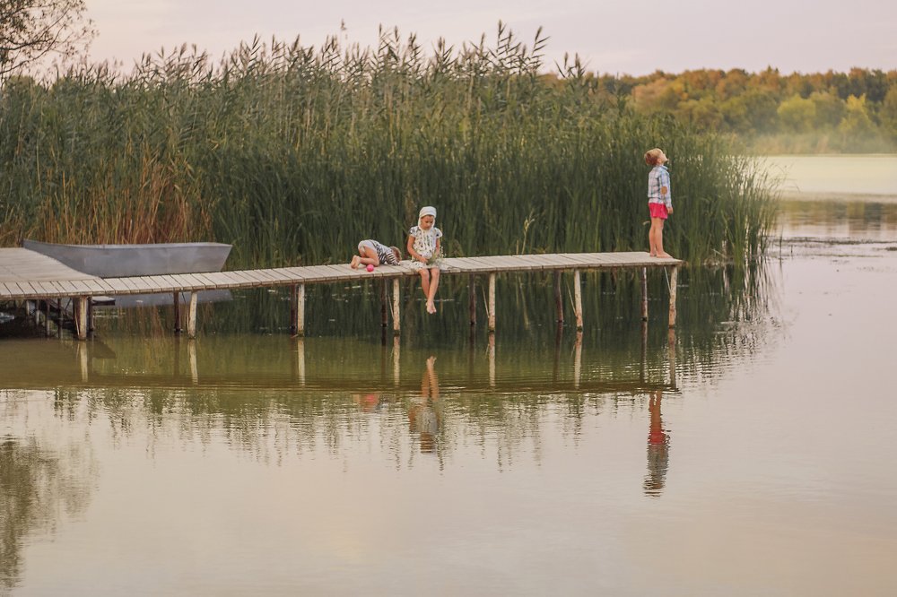 Вечером на реке