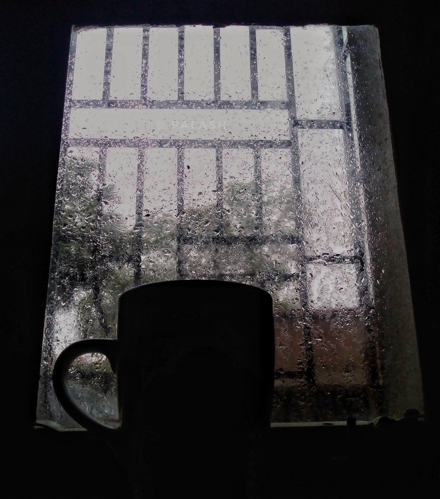 Rainy day and a cup of tea.☕