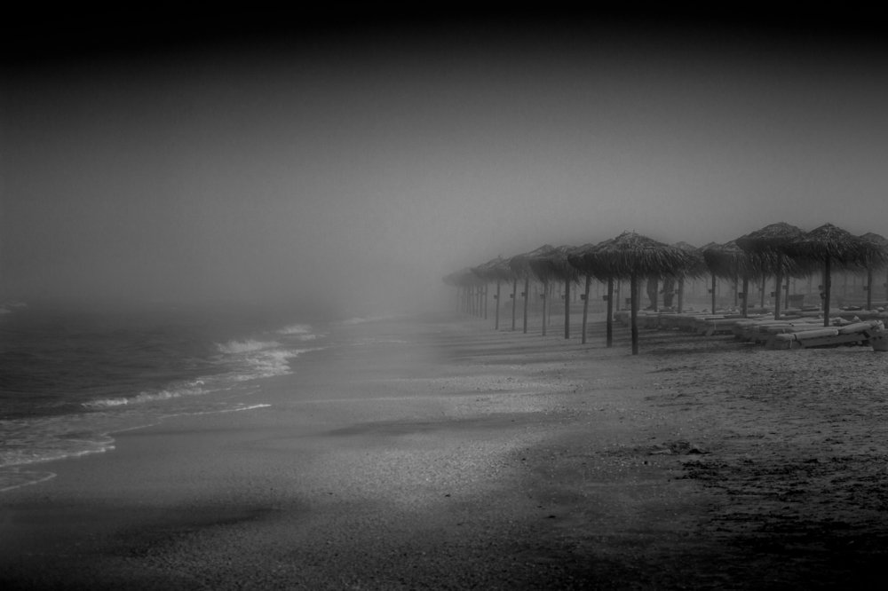 Beach in the Mist