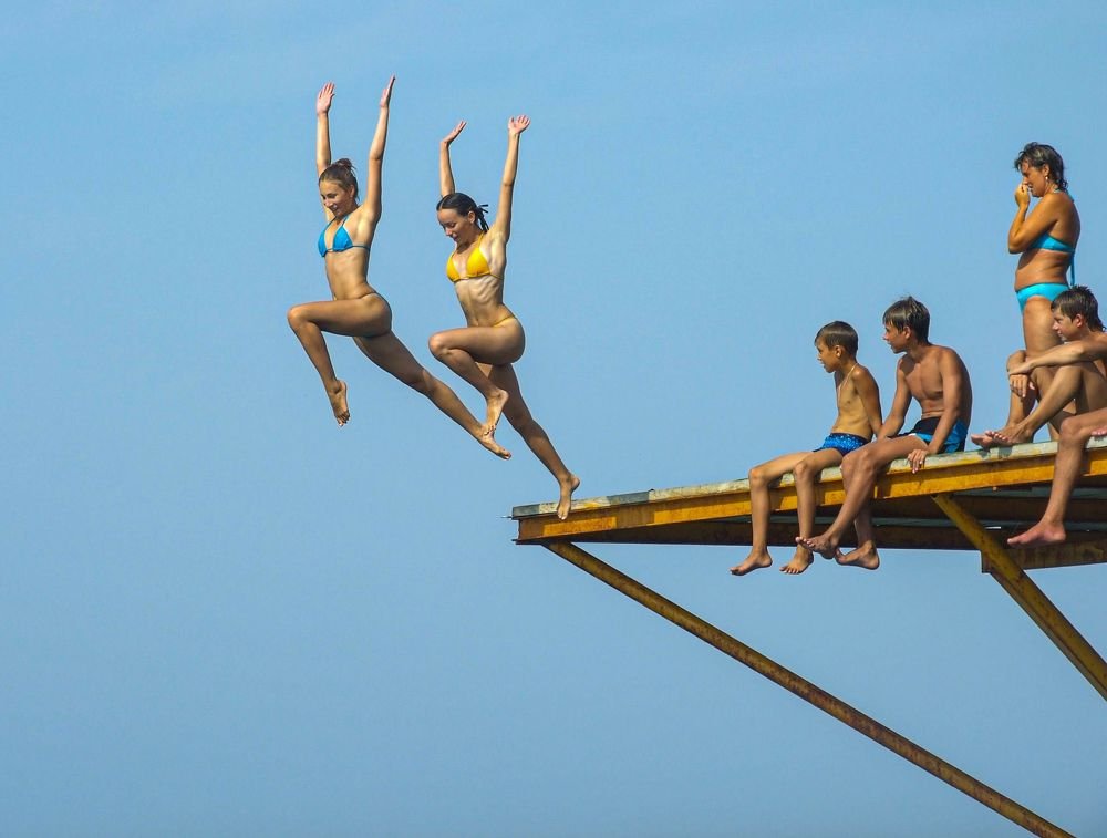 Синхронный прыжок