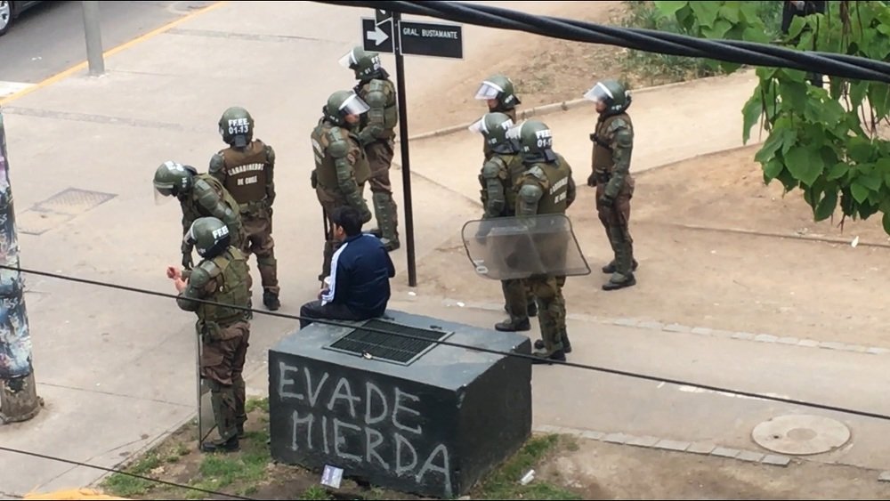 Día del estallido social en Chile