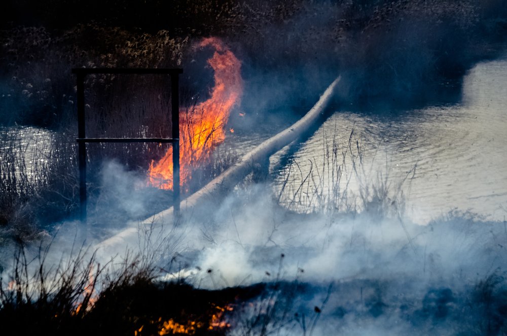язык пламени.