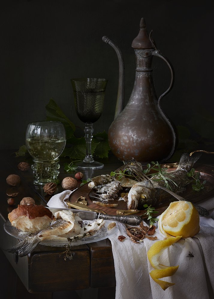 Натюрморт с рыбой