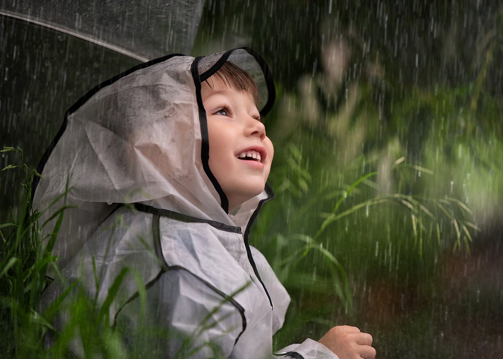 Дождь детства