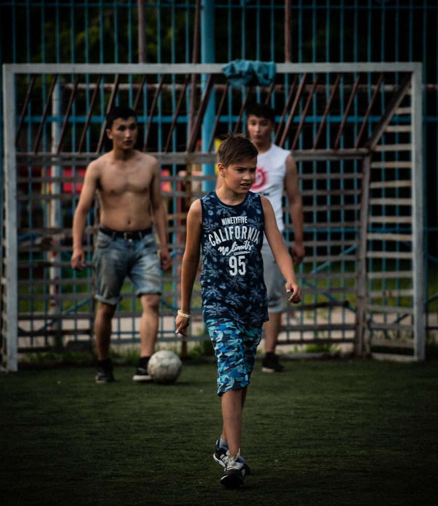 Дворовый футбол