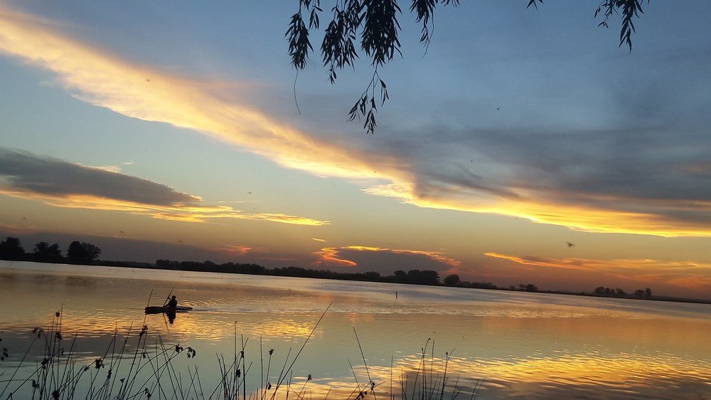 Atardecer y tranquilidad