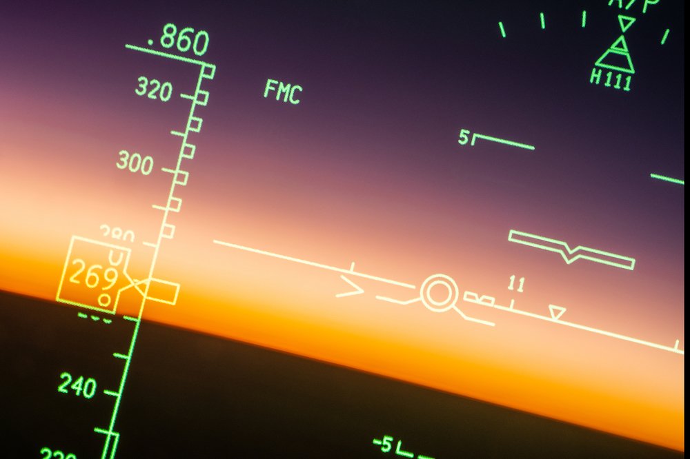Boeing 787 HUD