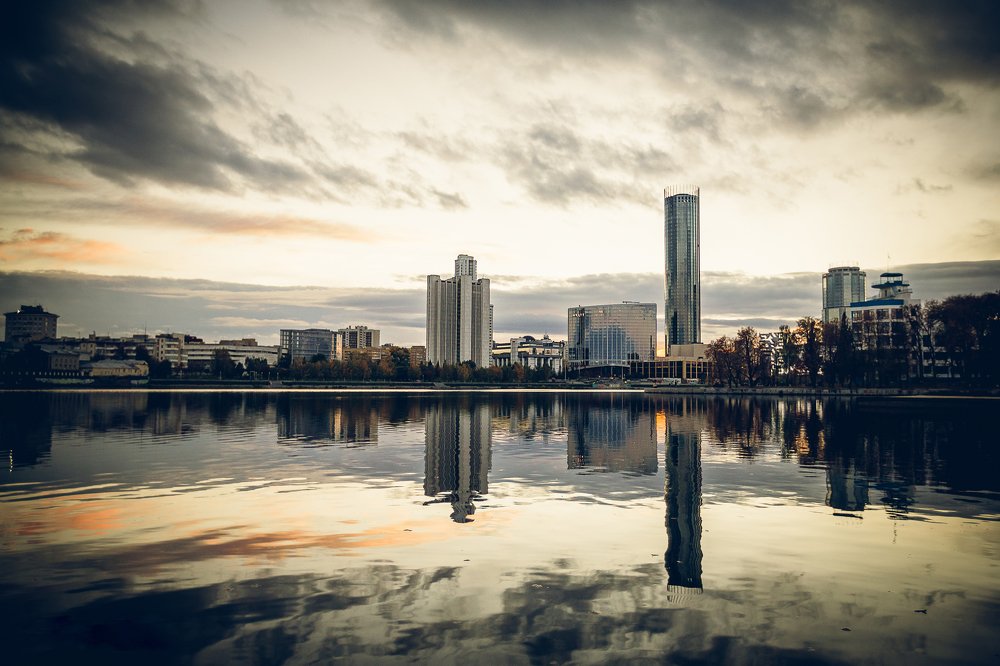 Осенний закат.