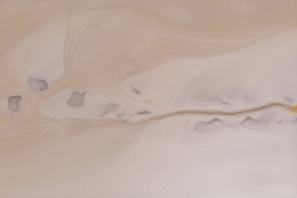 Aerial view of Geamana Lake in Apuseni Mountains