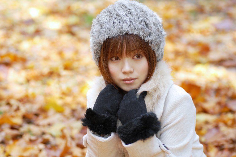 Зимняя девушка