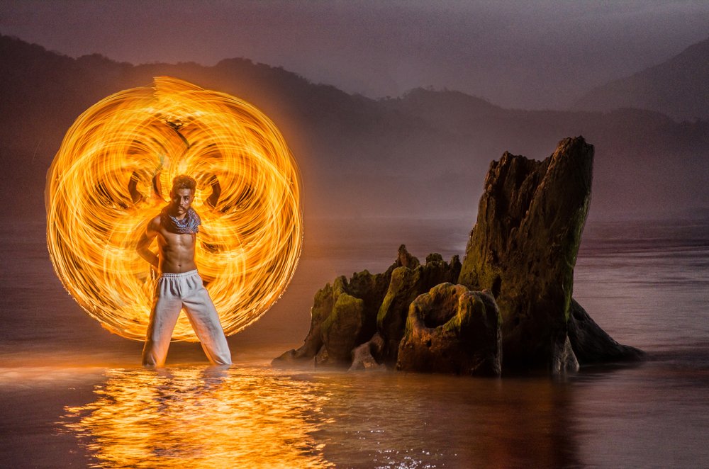 Fuego al mar de lo eterno