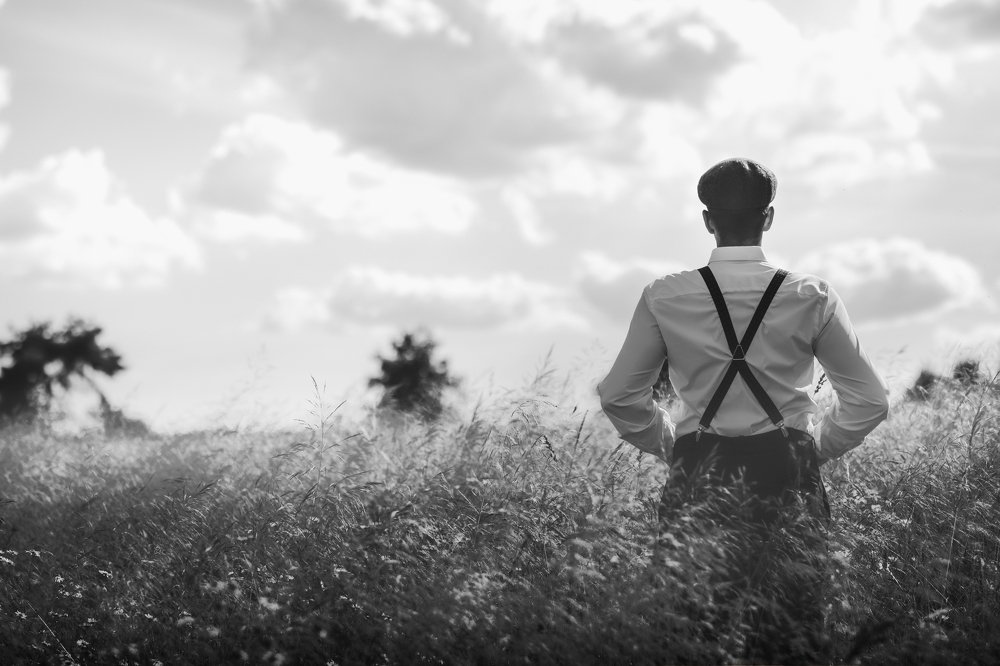 Joyful Moments of a Village Boy