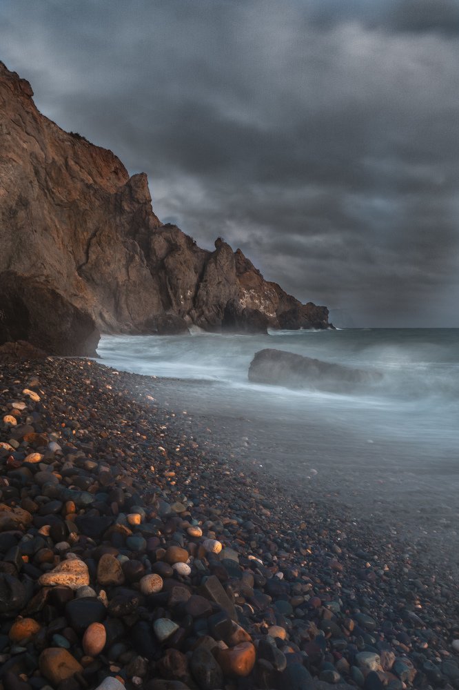 Яшмовый пляж, Крым