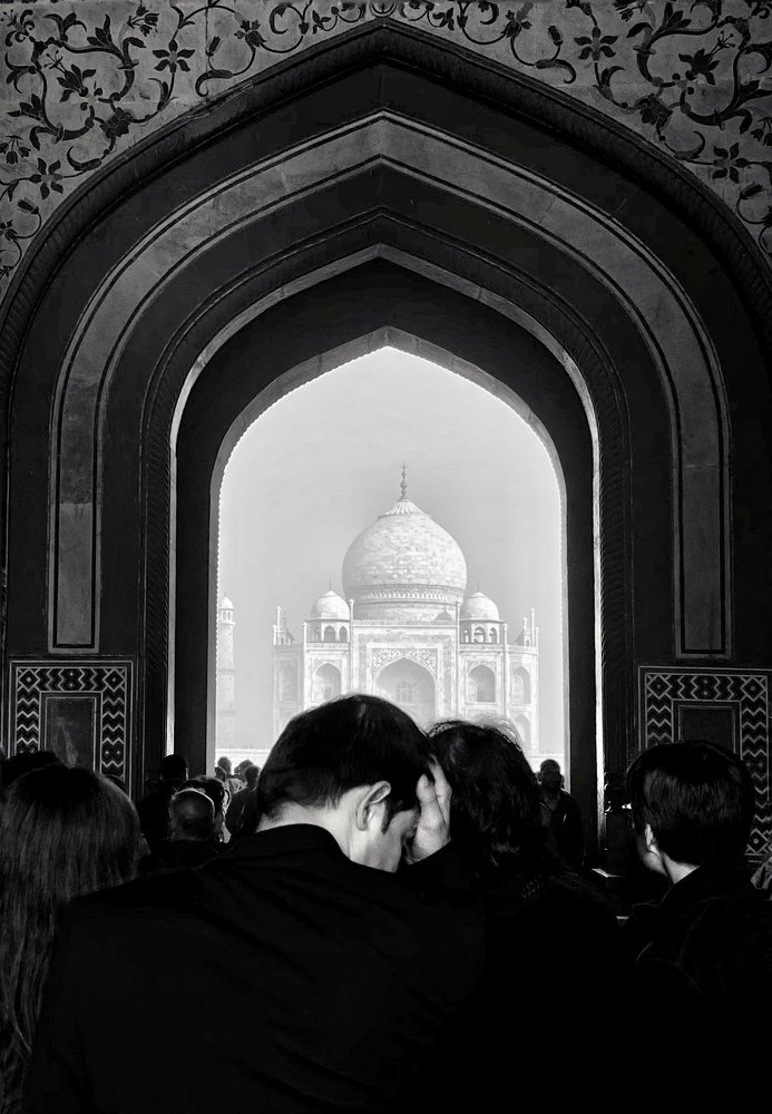 THE GATE OF TAJ MAHAL