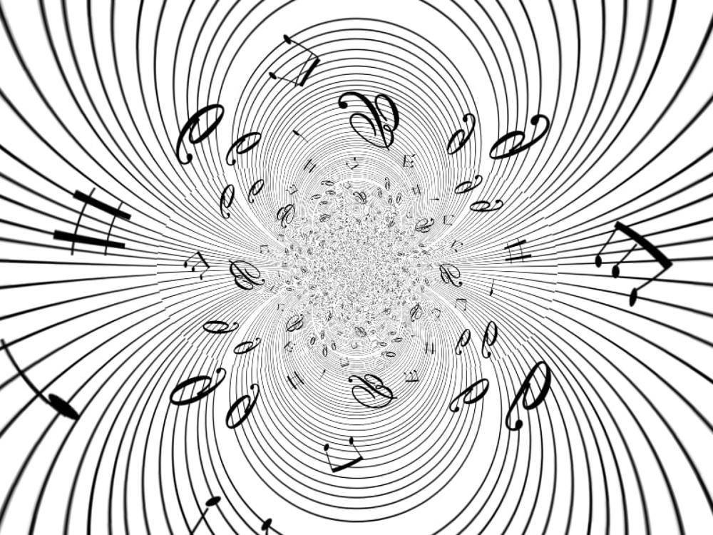 Musical notes in porlar inversion