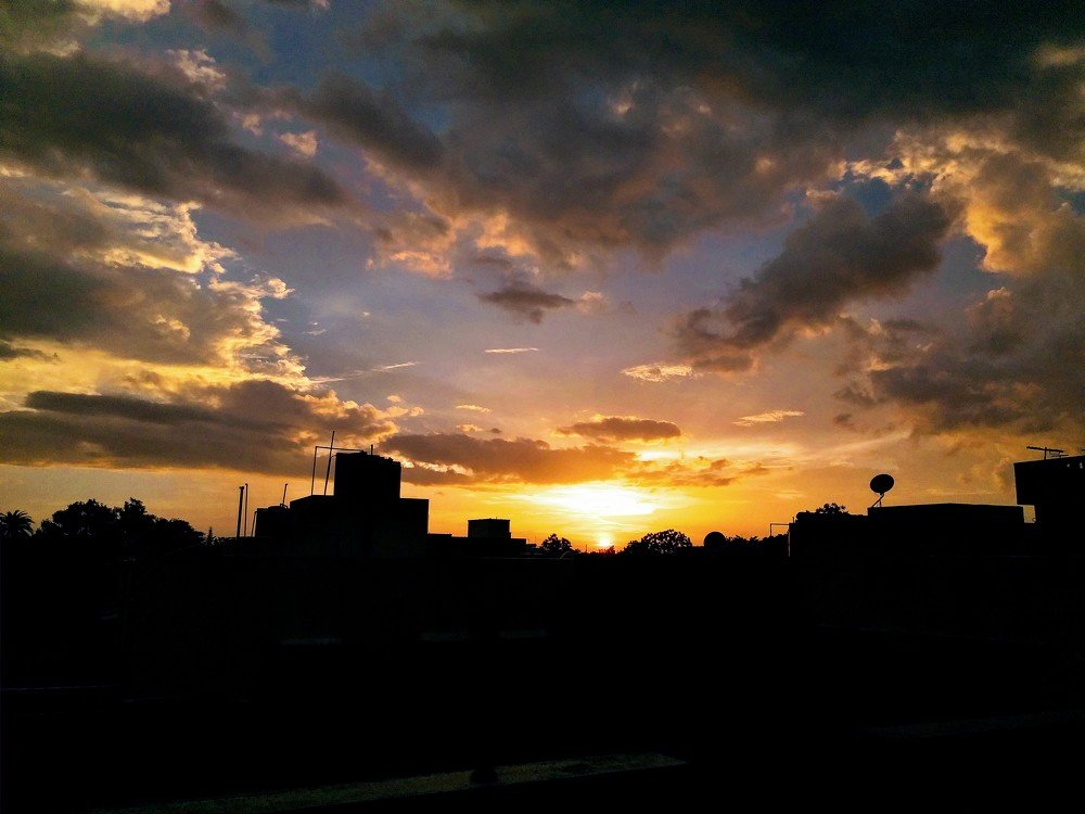 Colours of Sun Set