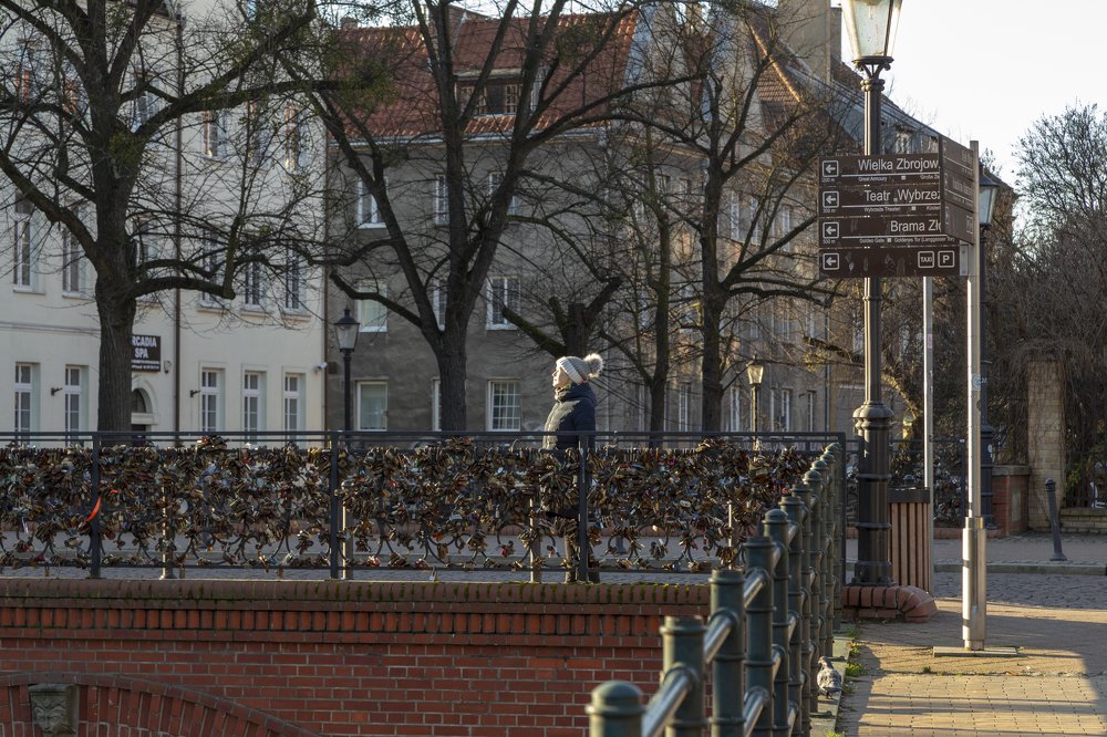 Зимнее солнце.