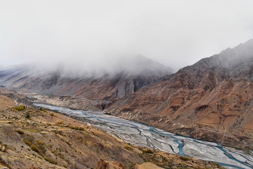 Enchanting View of Spiti River.