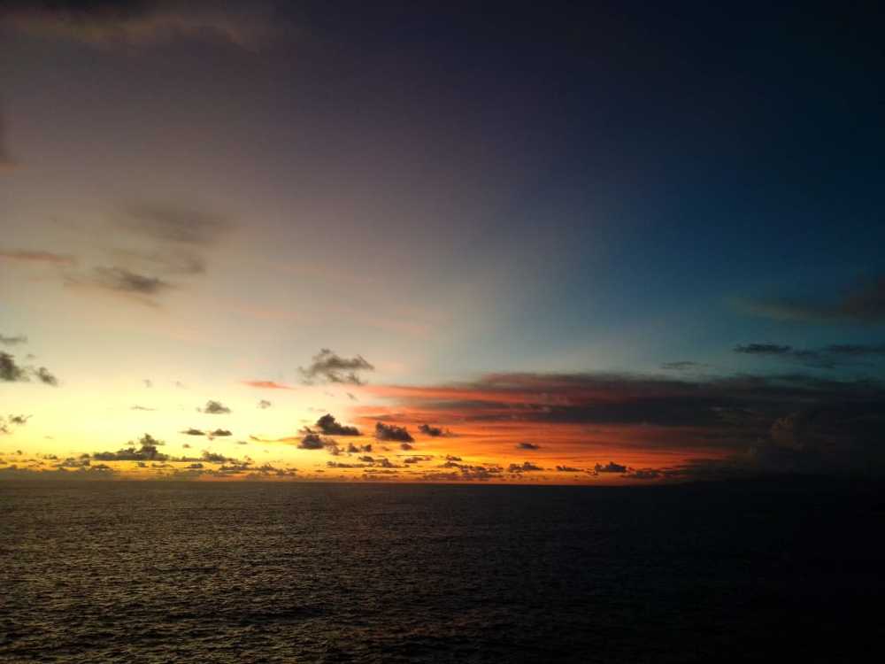 inolvidable atardecer