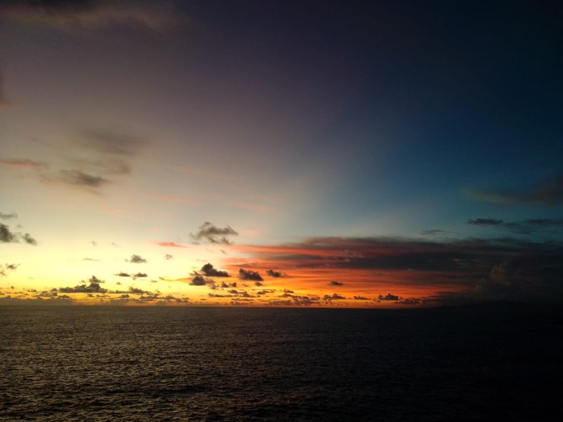 inolvidable atardecer