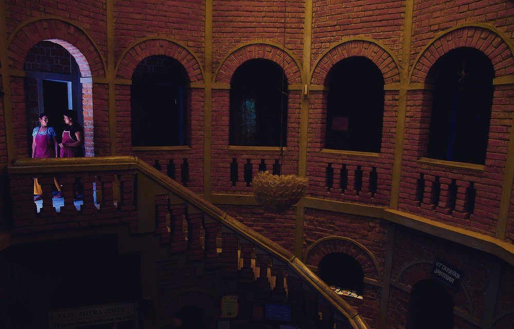 A window through time and space.