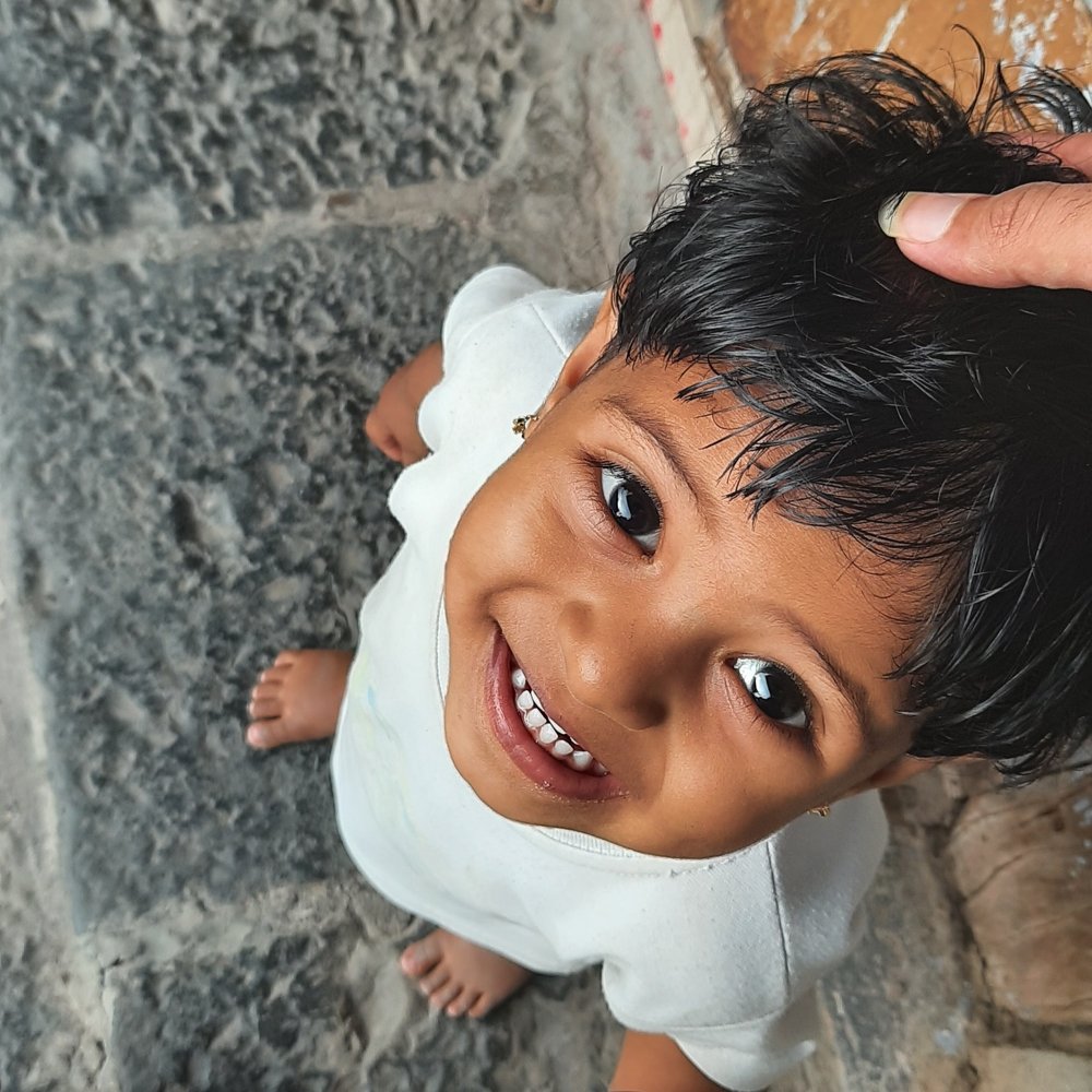 SMILE ON A CHILD'S FACE