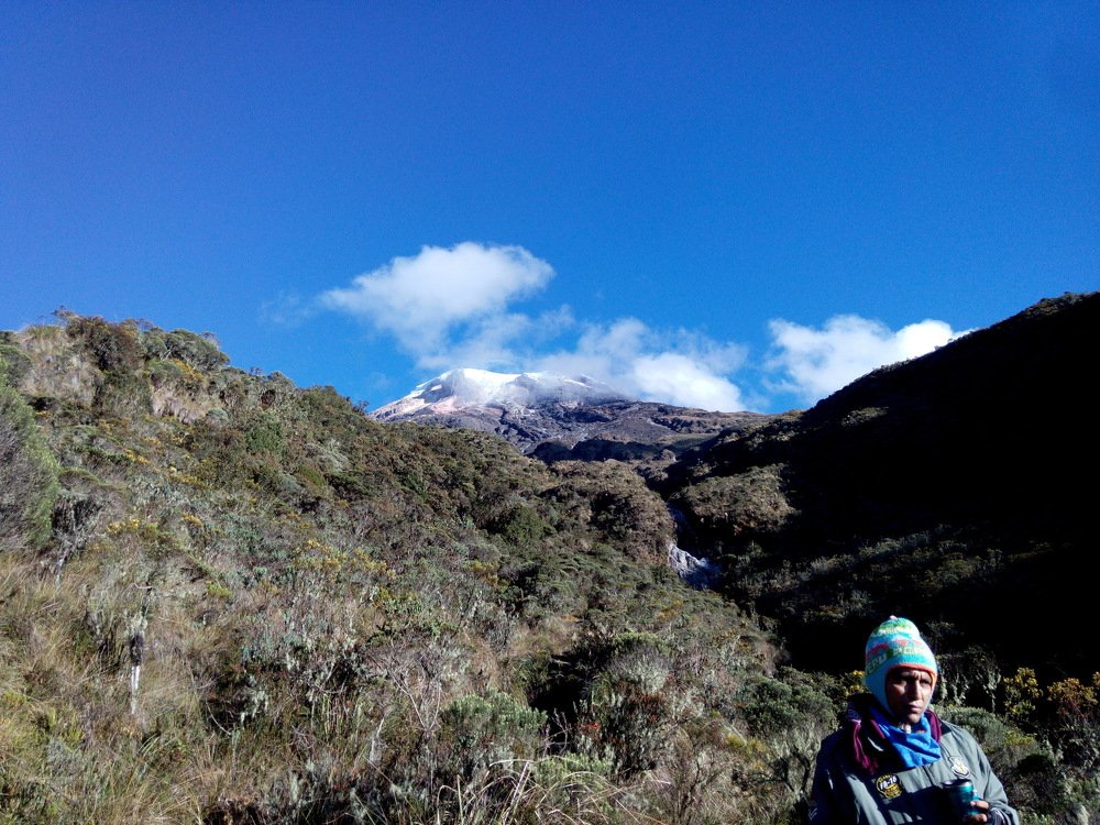 Amanecer nevado