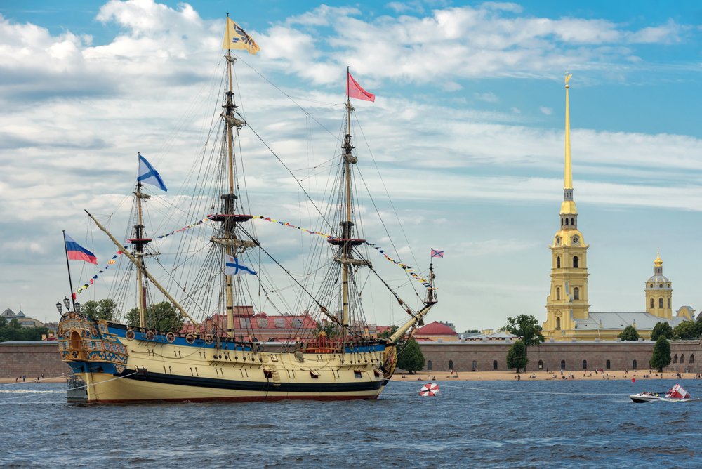 Летним днём на Неве