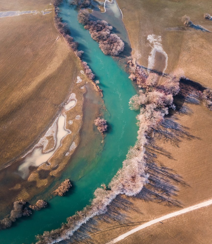 River from above.