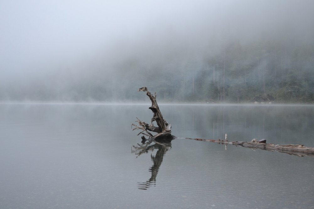 Утро в райском месте.