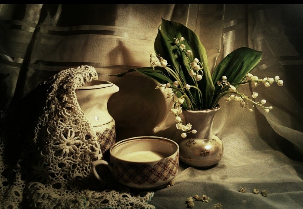 С ландышами