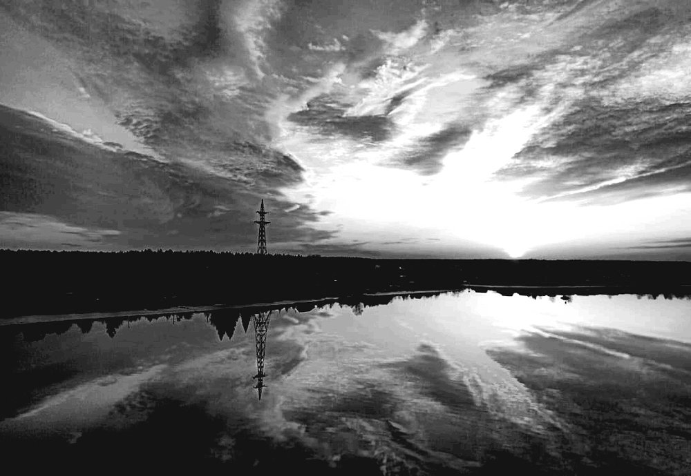 Закат над Мяксой