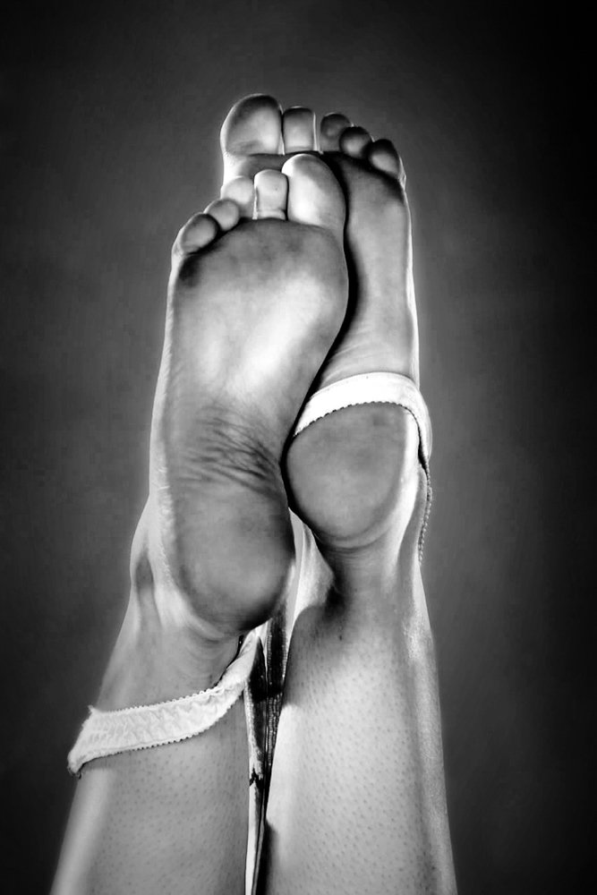 Barefoot...in black and white