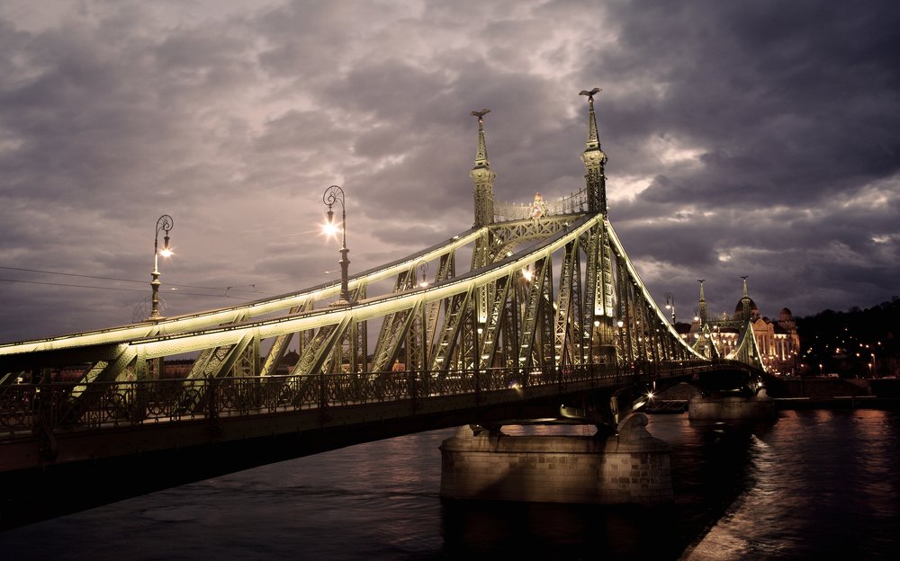 Freedom bridge Budapest