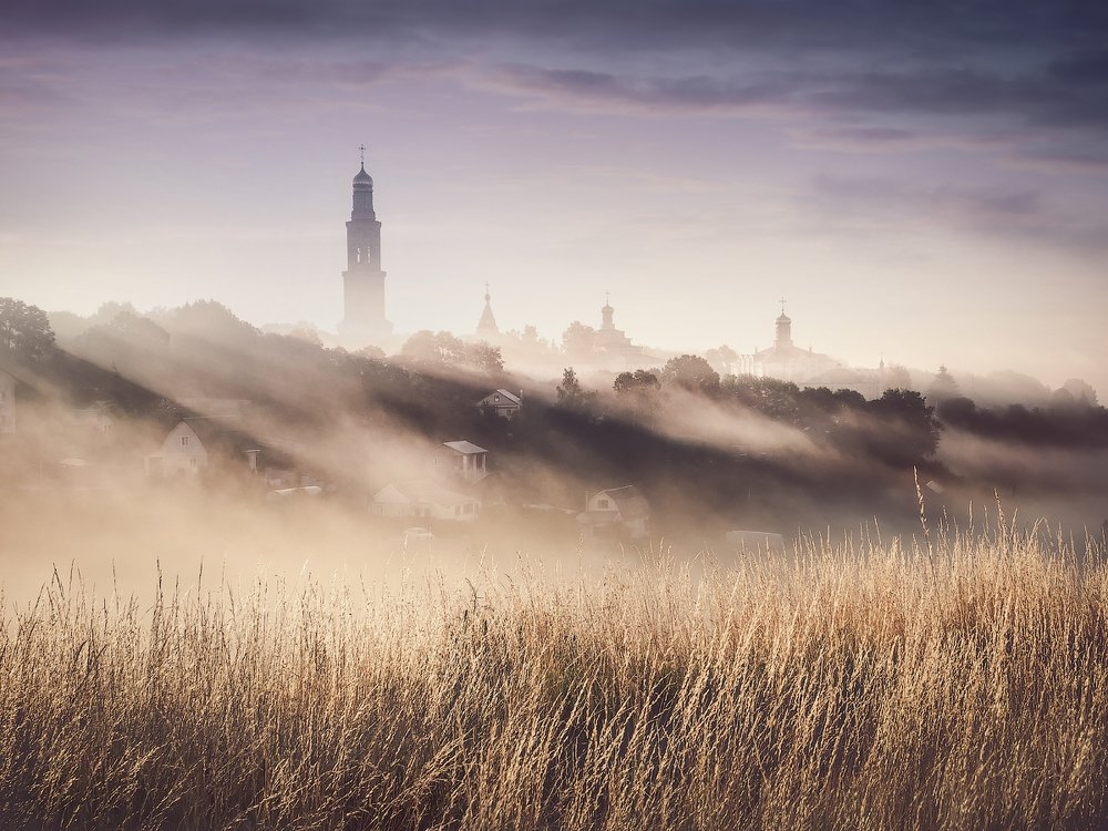 Туман. Пощупово. Рязанская область