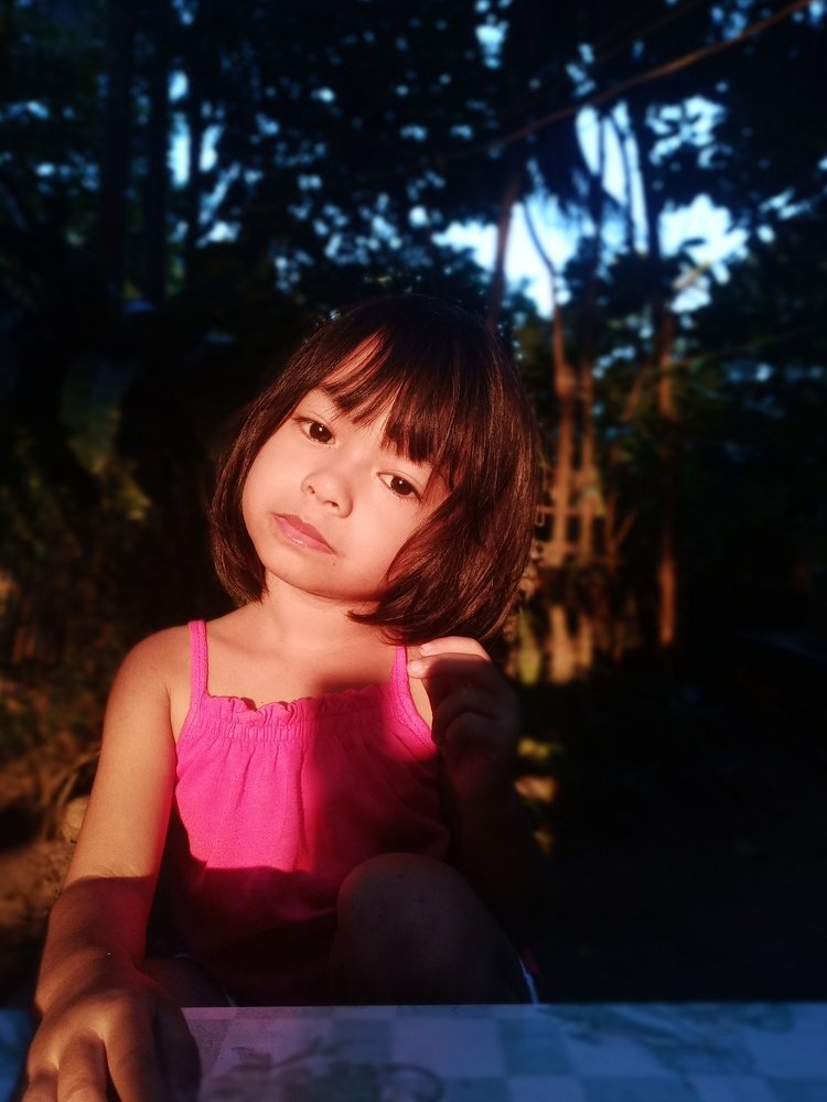 Sun kissed
