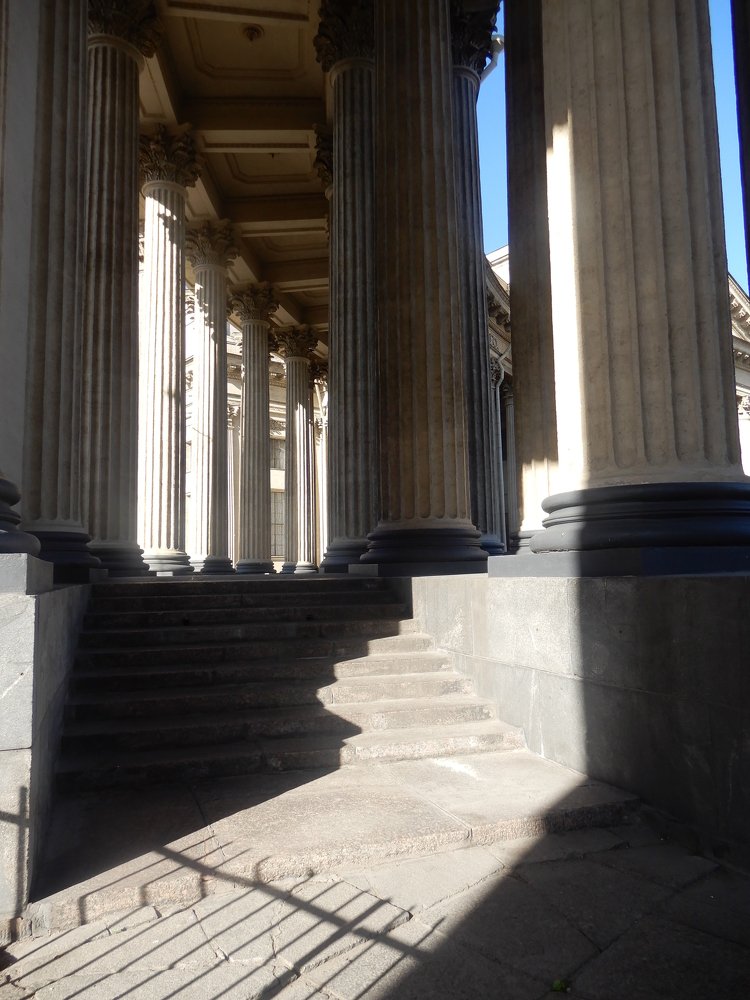 Свет и тени Казанского Собора, Санкт-Петербург