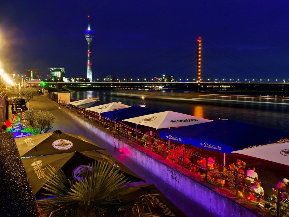 Набережная Дюссельдорфа